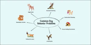 multiple dog behavioral problems listed