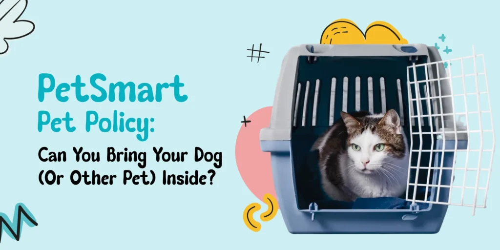 pet in a cage representing petsmart pet policy